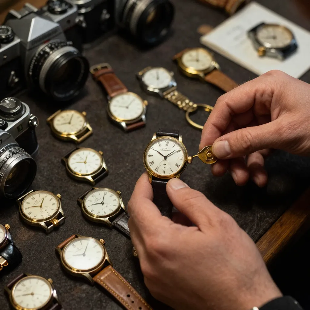 Vintage accessoires collectie